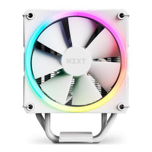 Air Cooler P/ Processador Nzxt T120 P/ Intel/Amd Rgb Branco - Rc-Tr120-W1