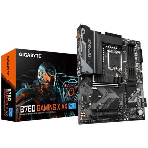 Placa Mae Gigabyte Intel (Lga 1700) Ddr5 Atx - B760 Gaming X Ax