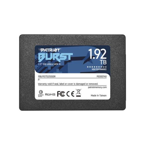 Ssd Patriot Burst Elite Sata 1,92tb - Pbe192ts25ssdr